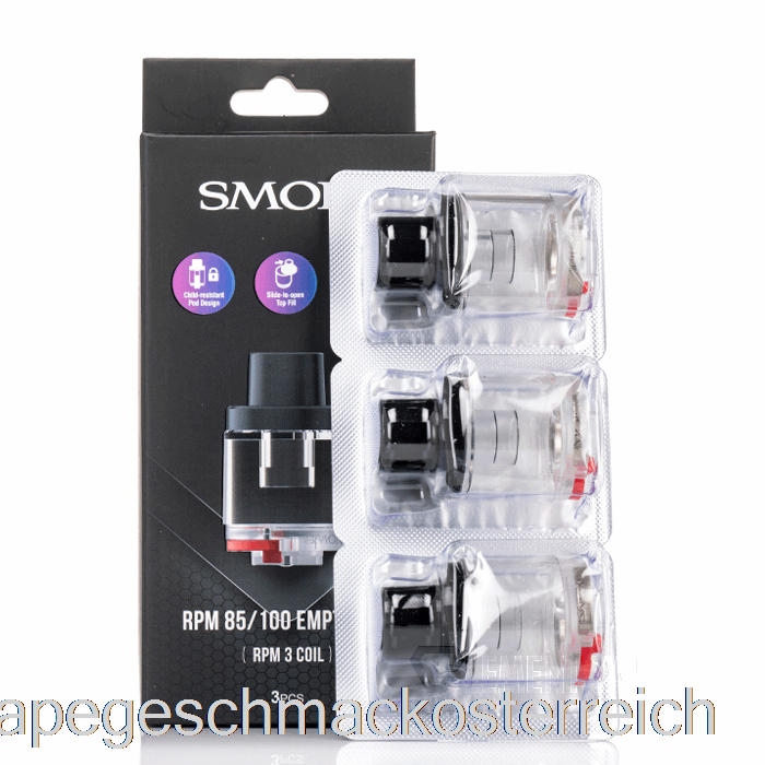 Smok Rpm 85/100 Ersatz-Pods Rpm 2 Coil-Pods Mit Vape-Geschmack